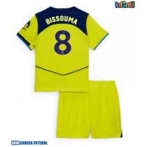 Camisa de Futebol Tottenham Hotspur Yves Bissouma #8 Equipamento Alternativo Infantil 2025-26 Manga Curta (+ Calças curtas)